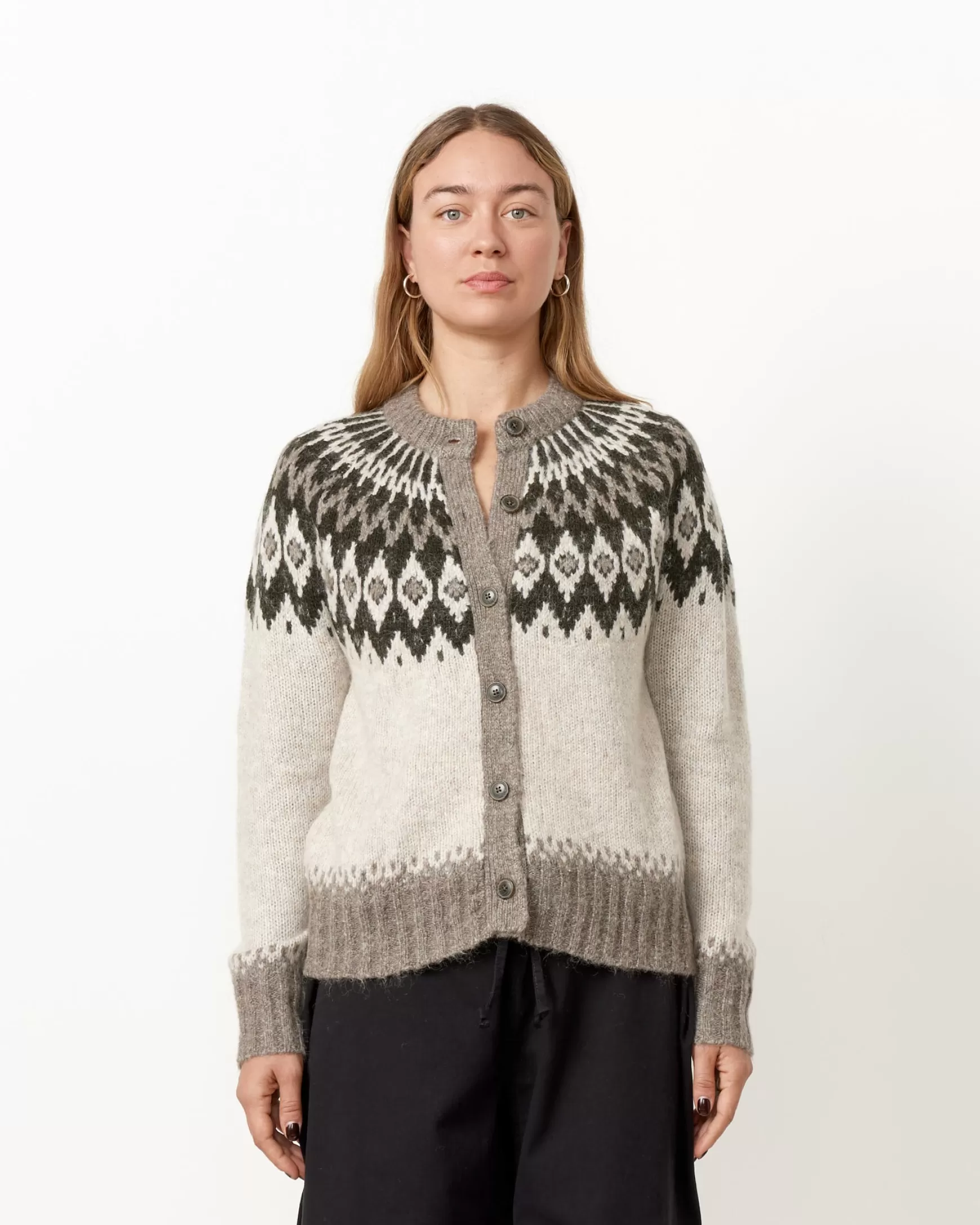 Store Ashwood Fair Isle Cardigan Woman Knitwear