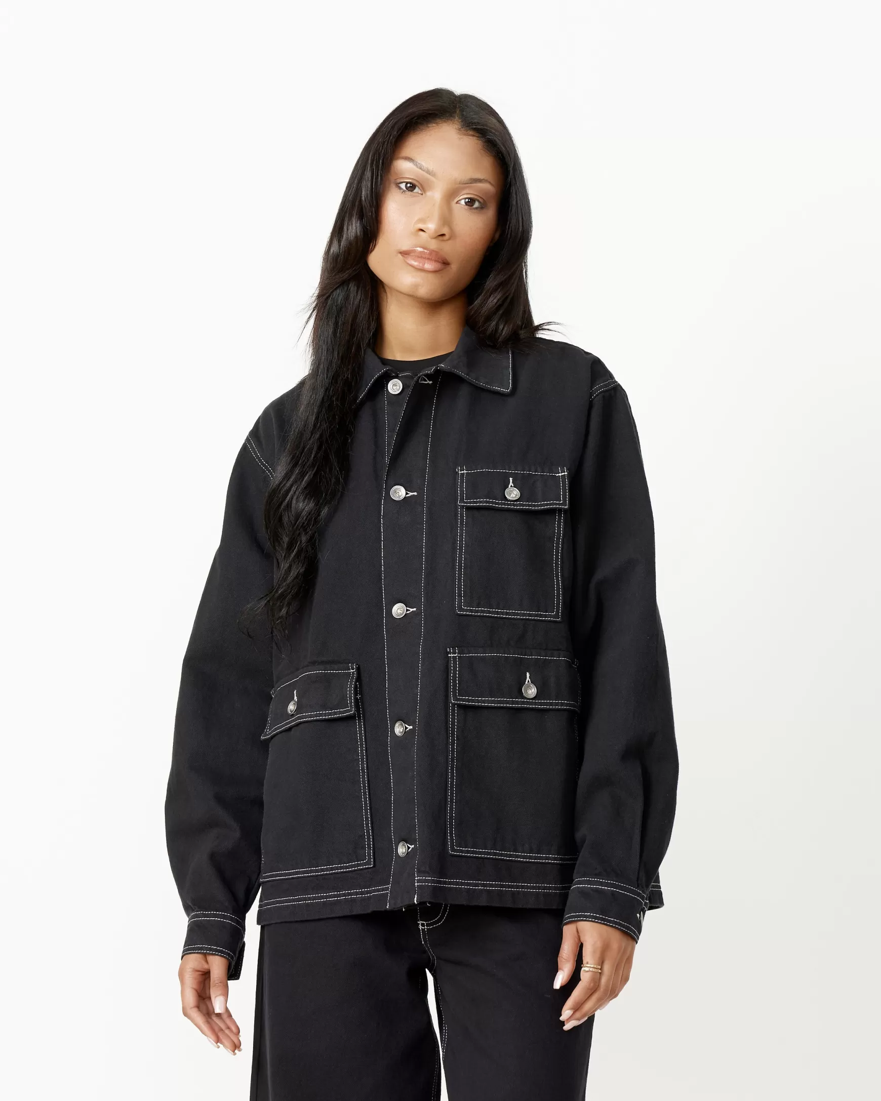 Shop Brandywine Denim Jacket Woman Outerwear