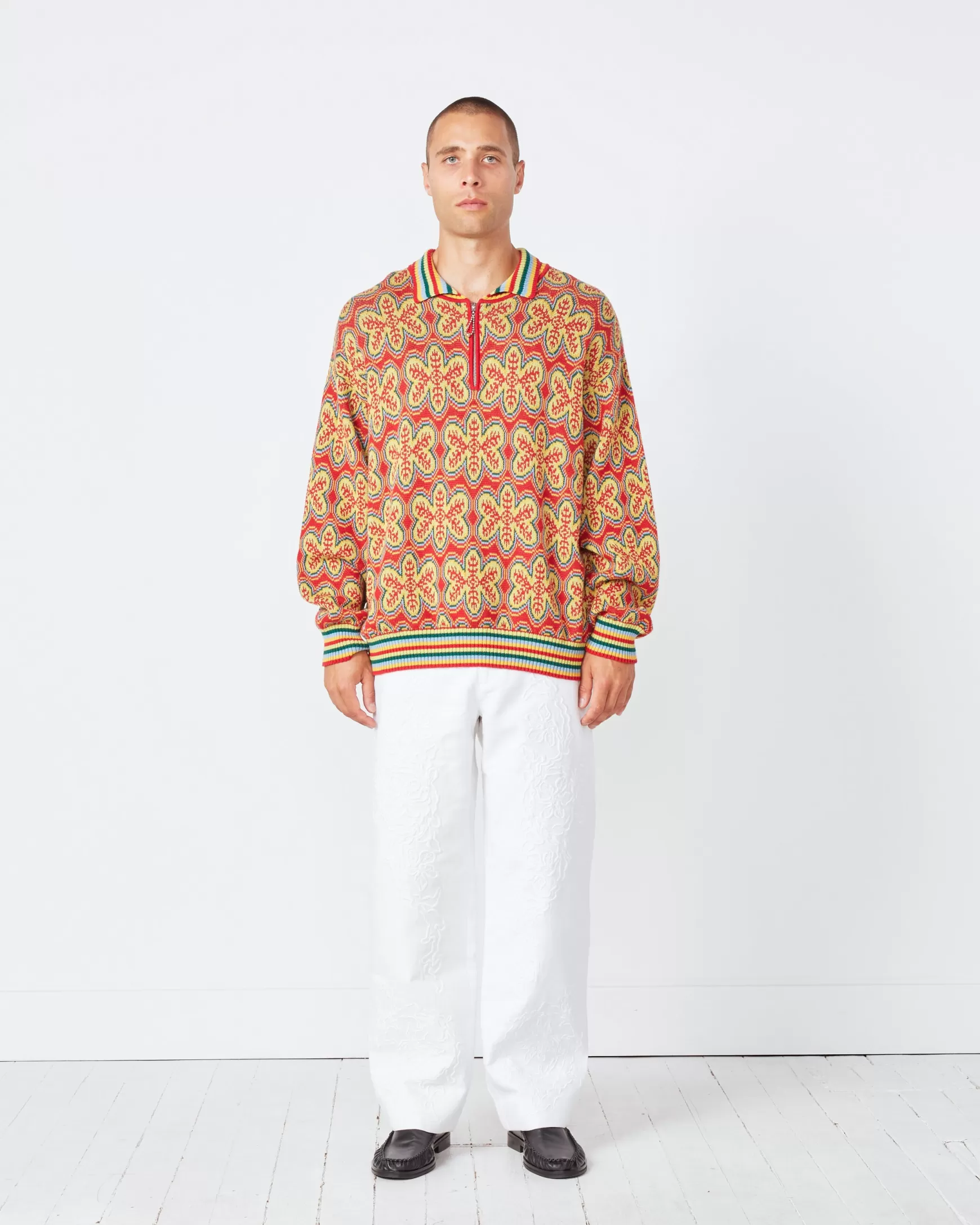 Fashion Dream State Quarter Zip Man Knitwear