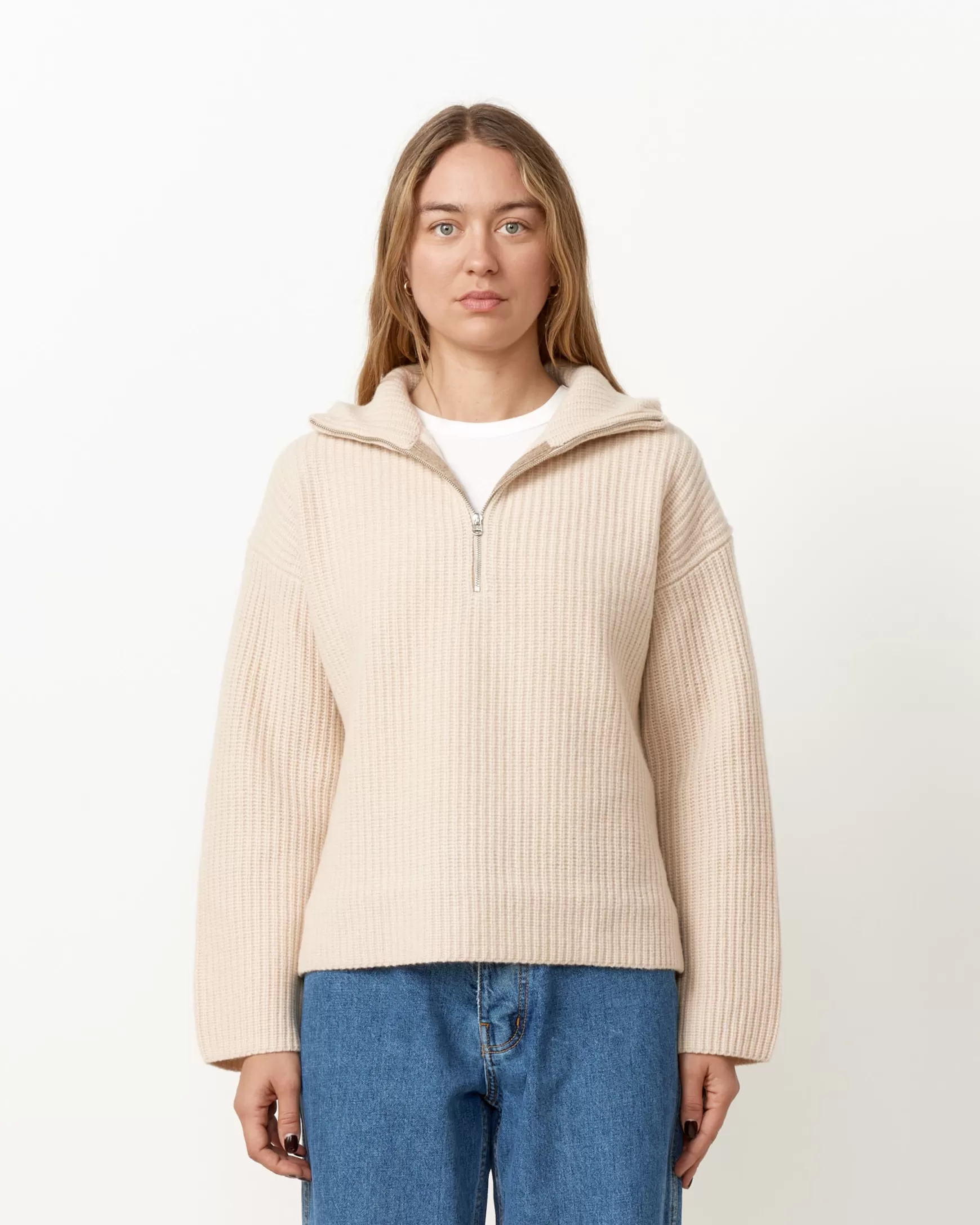 Best Sale Felix Zip Merino Woman Knitwear