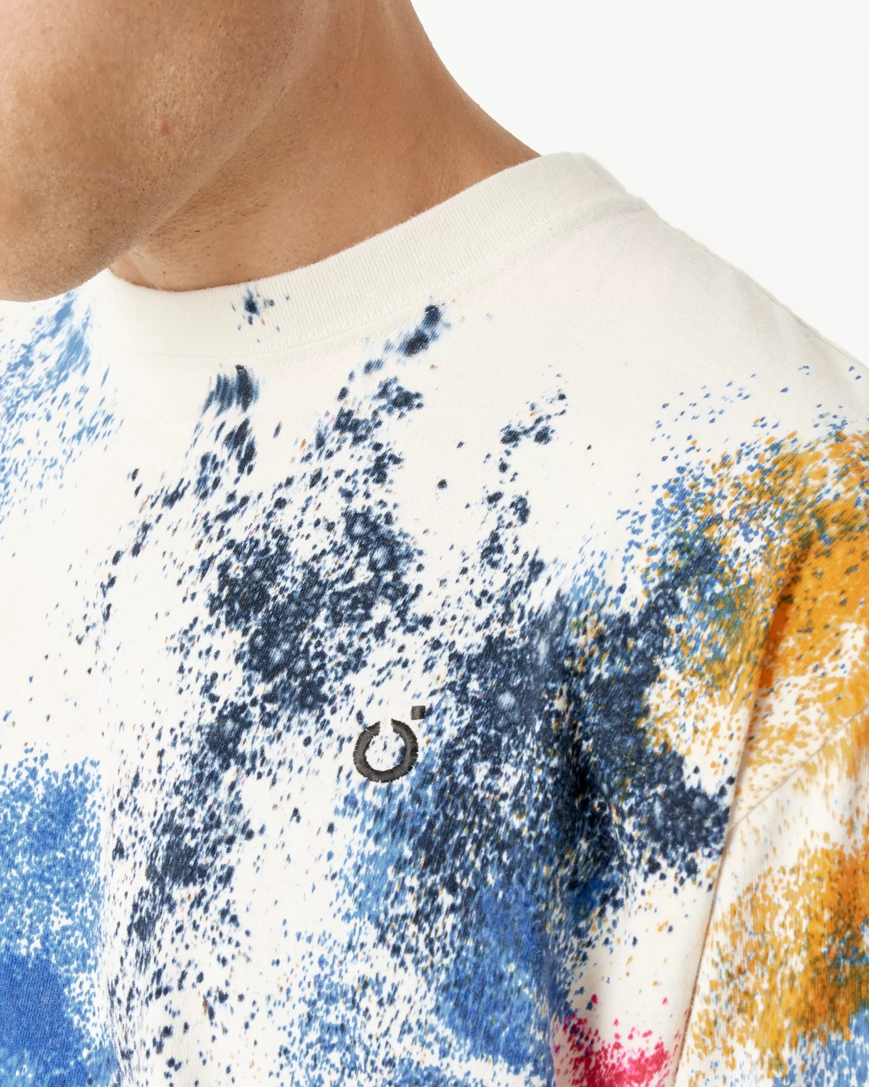 Clearance Hand Dyed Twist Tee Man T-Shirts