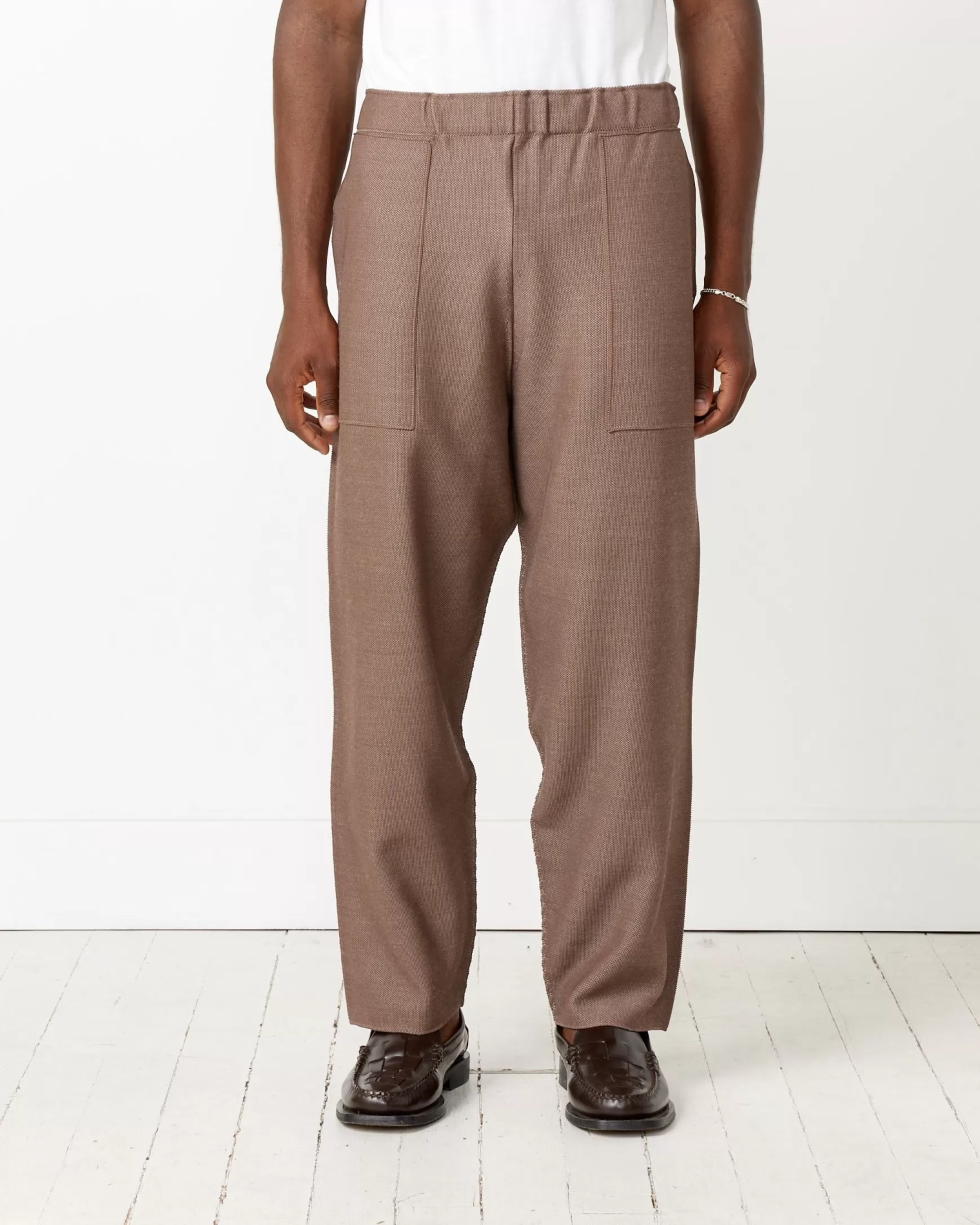 Cheap Inlaid Knit Pant Man Pants