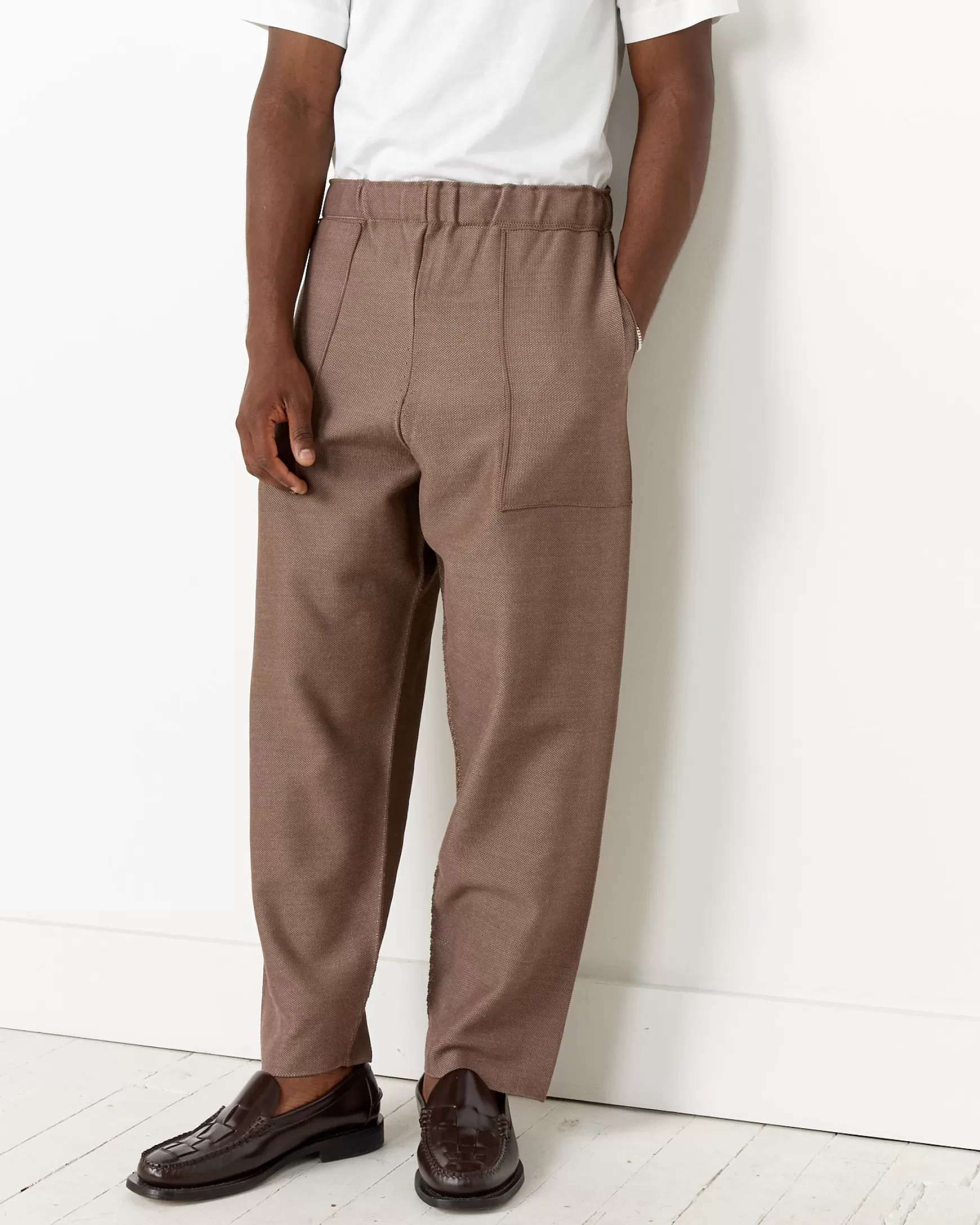 Cheap Inlaid Knit Pant Man Pants