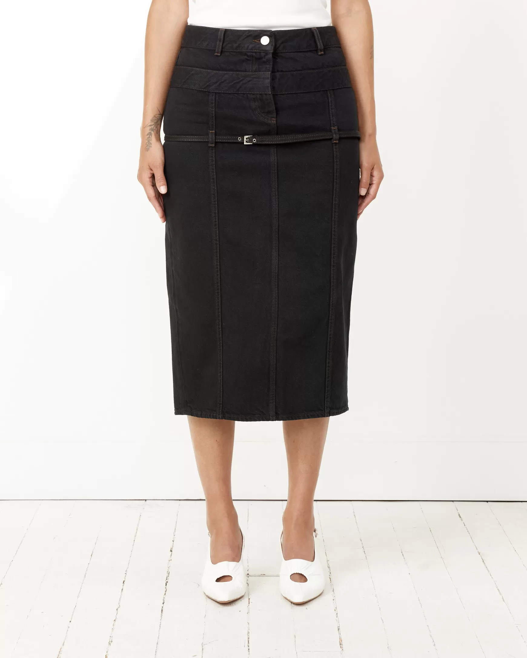 Hot La Jupe De Nimes Criollo Woman Skirts