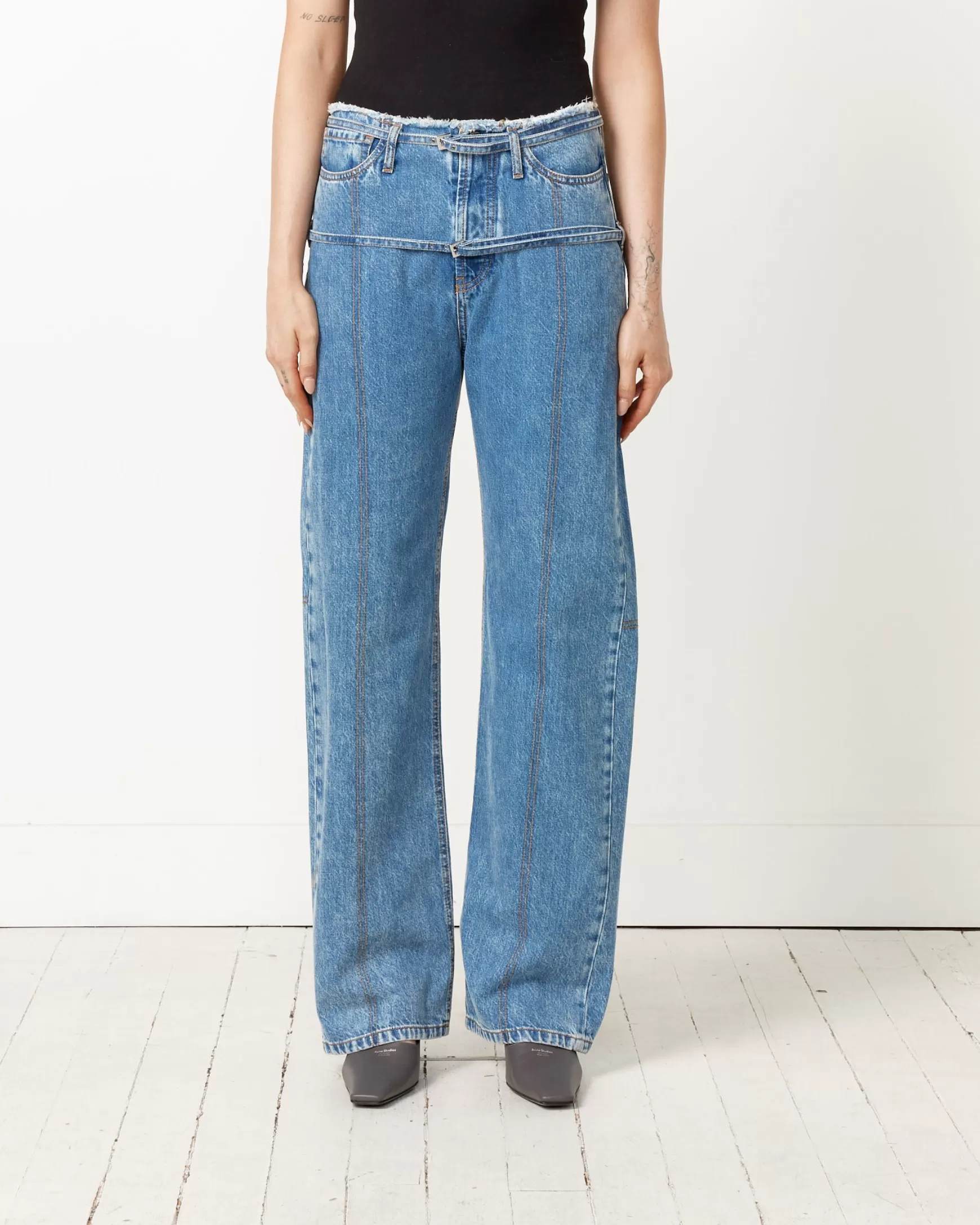 Shop Le De Nimes Caraco Jeans Woman Jeans