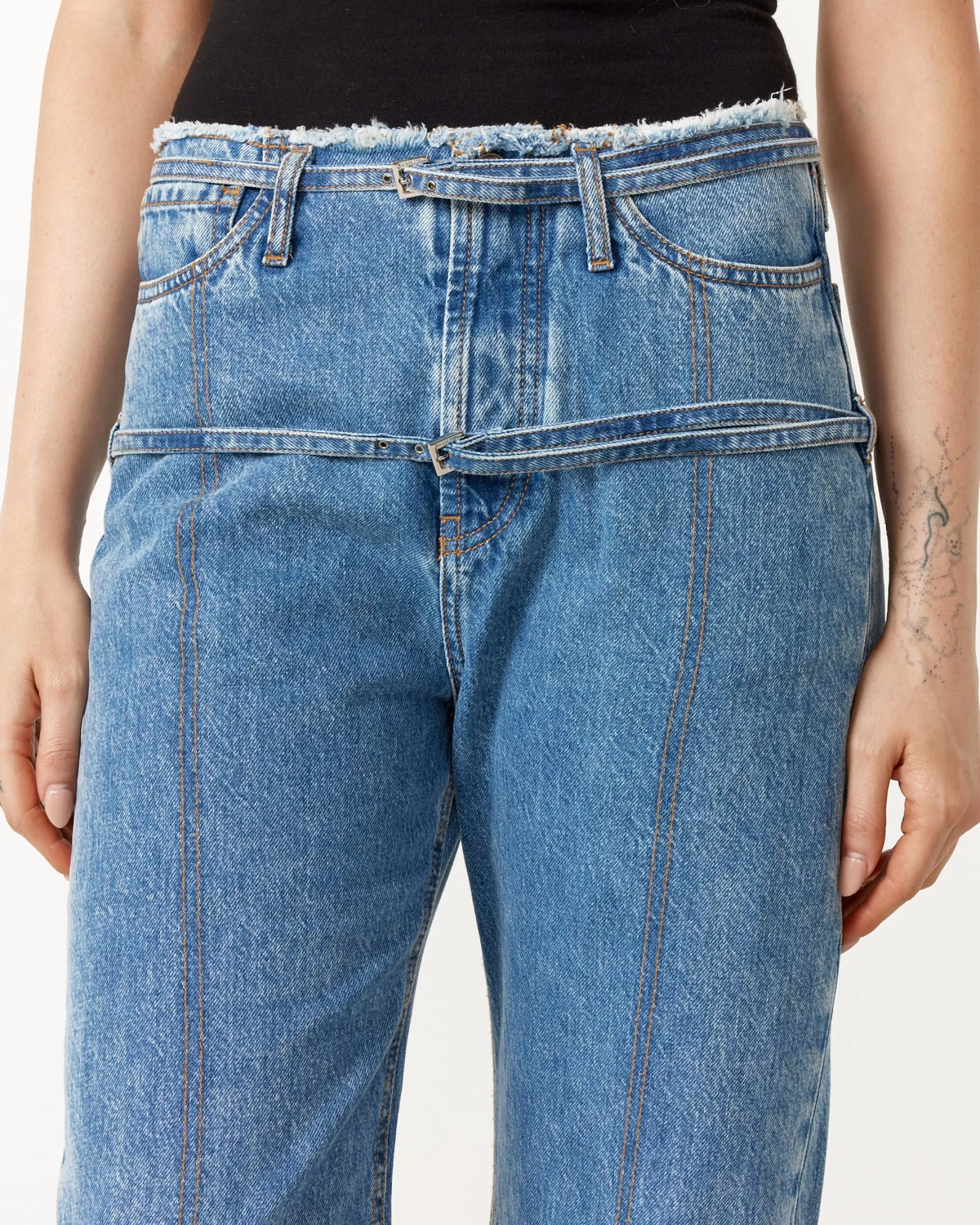 Shop Le De Nimes Caraco Jeans Woman Jeans