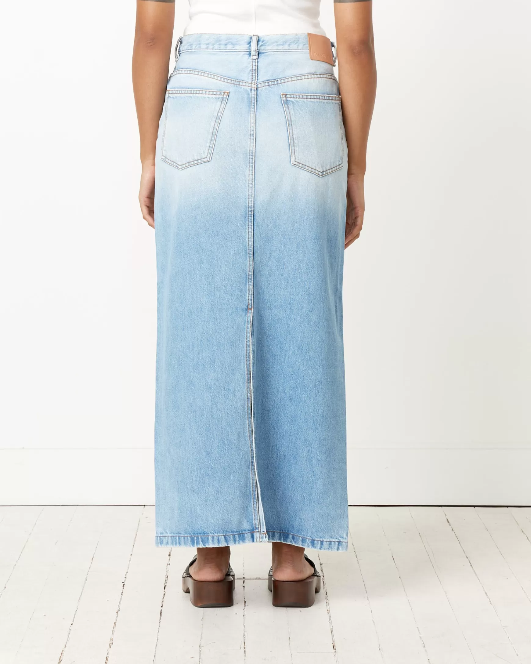 Discount Long Denim Skirt Woman Skirts