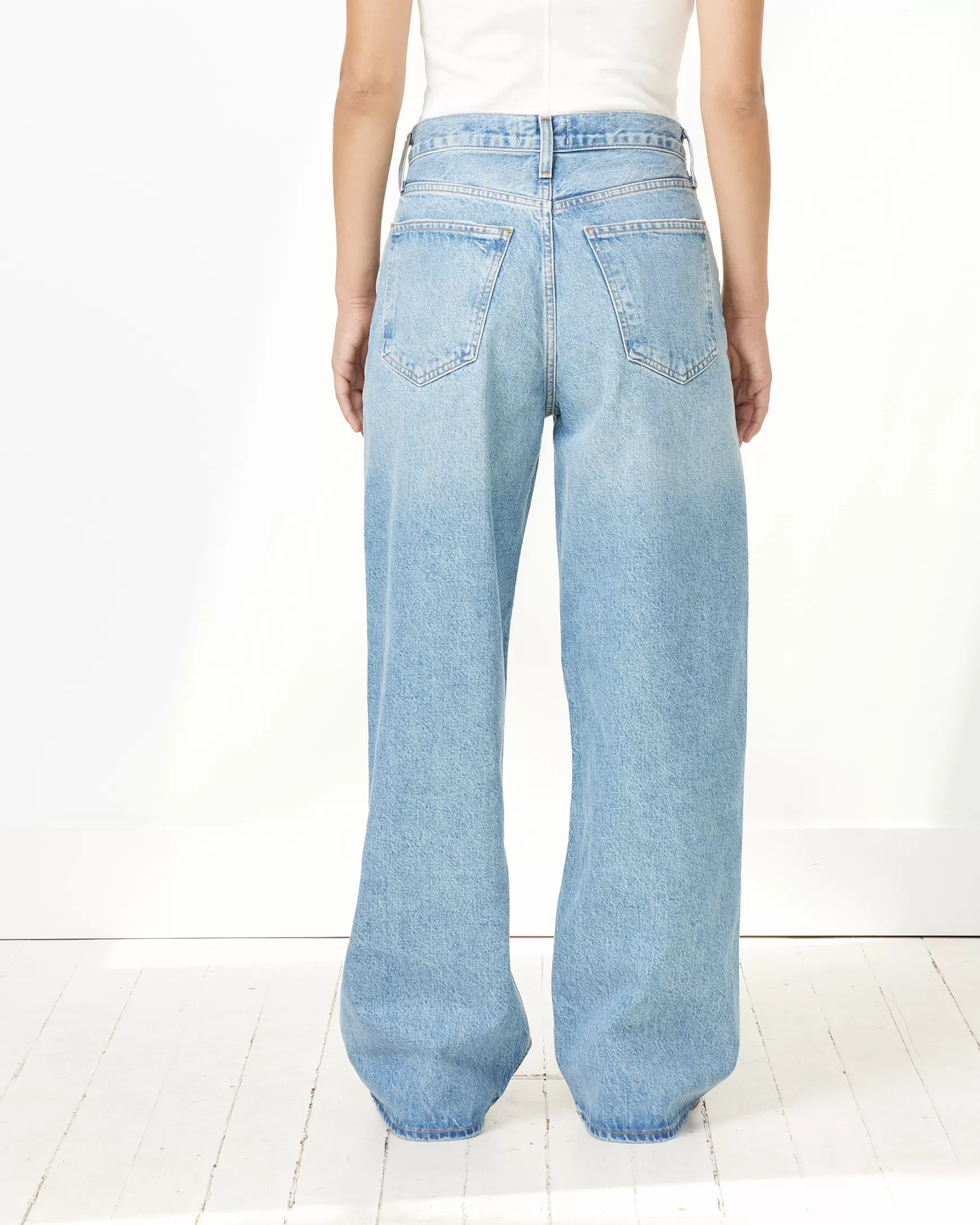 Outlet Low Slung Baggy Jeans Woman Jeans