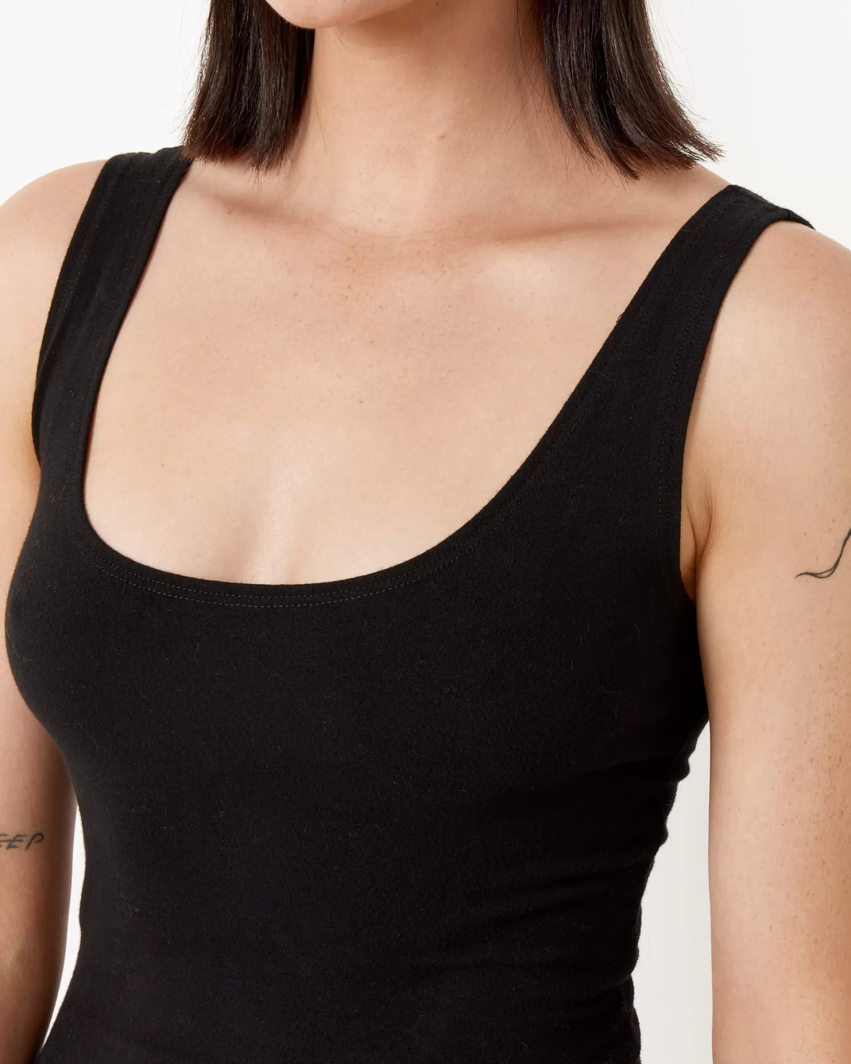 Sale Mohawk General Store | | Via Olympia Short Unitard In Black Woman Sweats