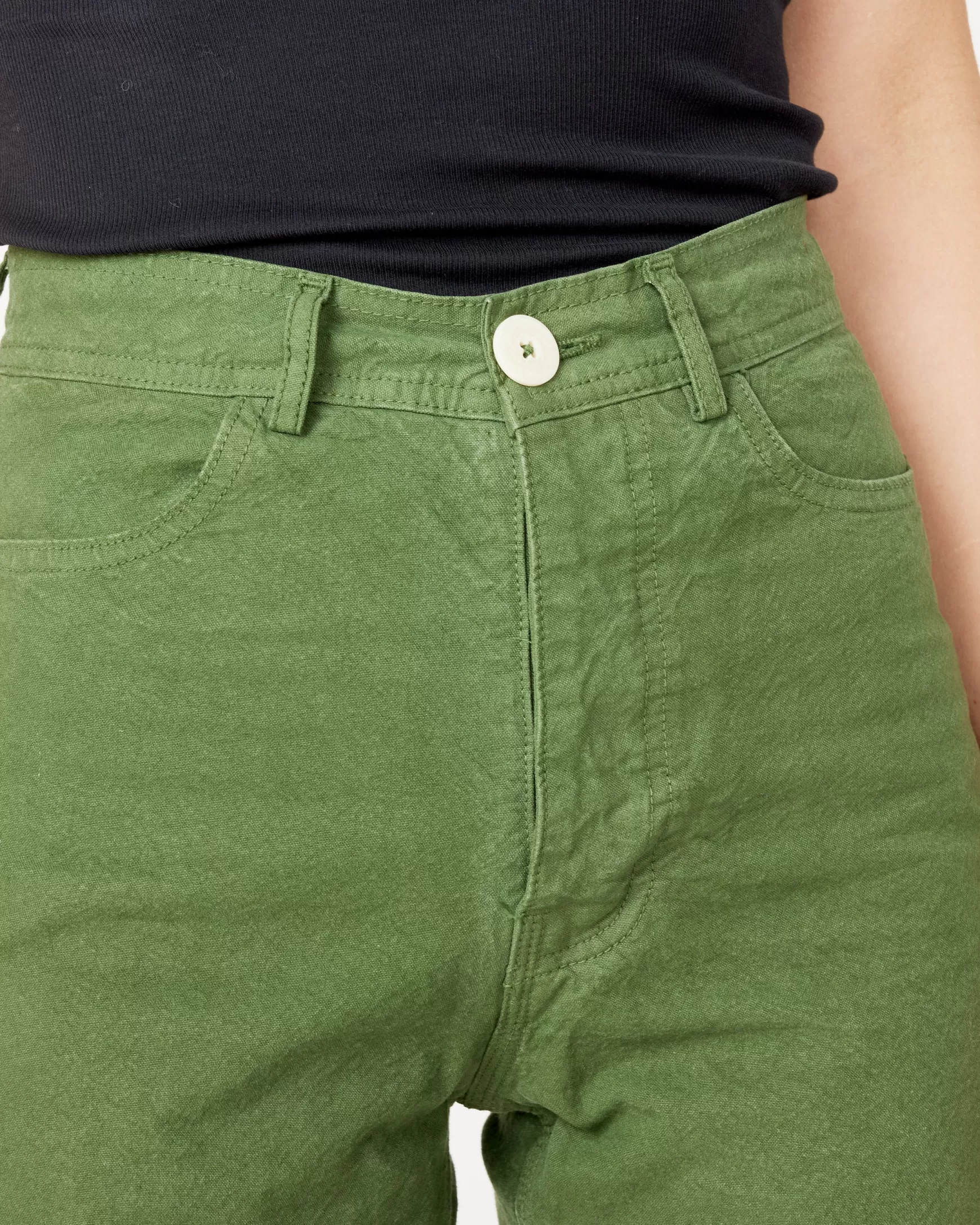 Flash Sale Mohawk General Store | | Handy Pant In Olive Woman Pants