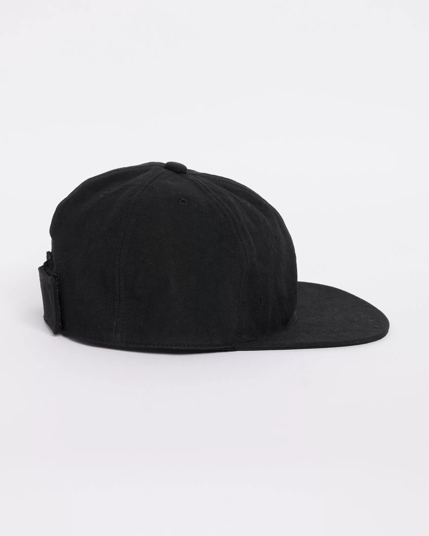 Online Mohawk General Store | | Canvas Velcro Back Cap In Black Woman Hats