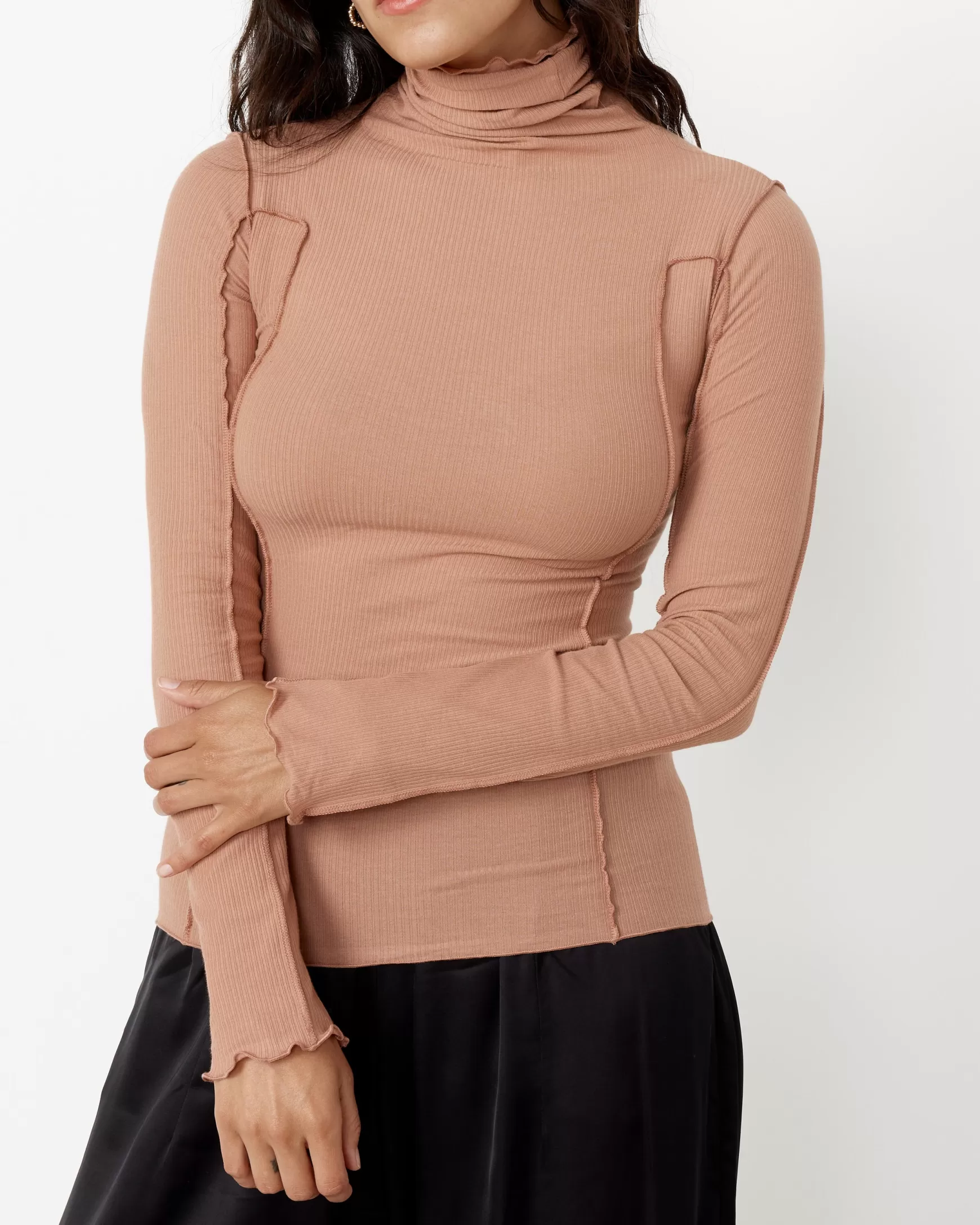 Shop Omato Turtleneck Woman Loungewear & Intimates