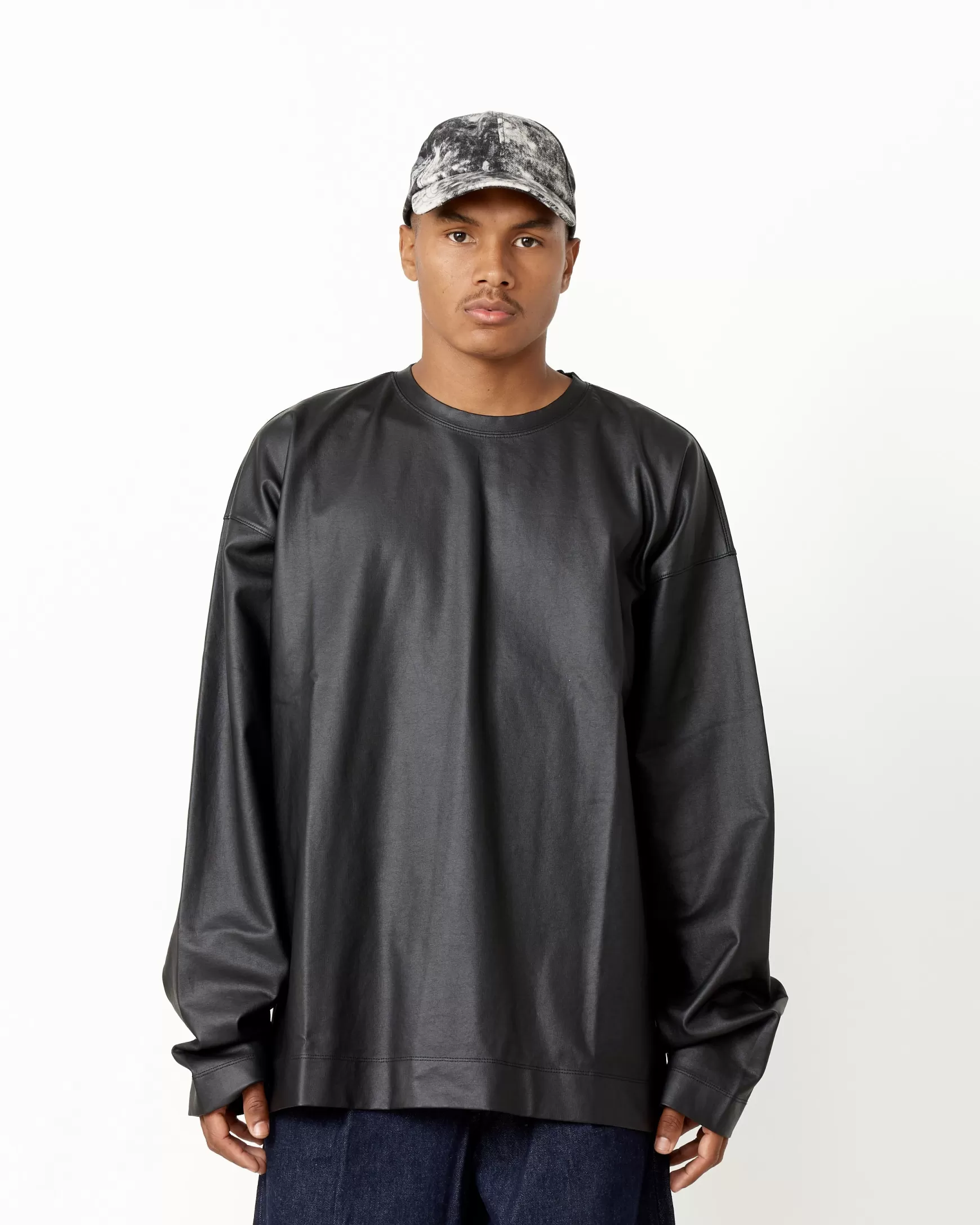 Cheap Oversized Long Sleeve Tee Man Sweats