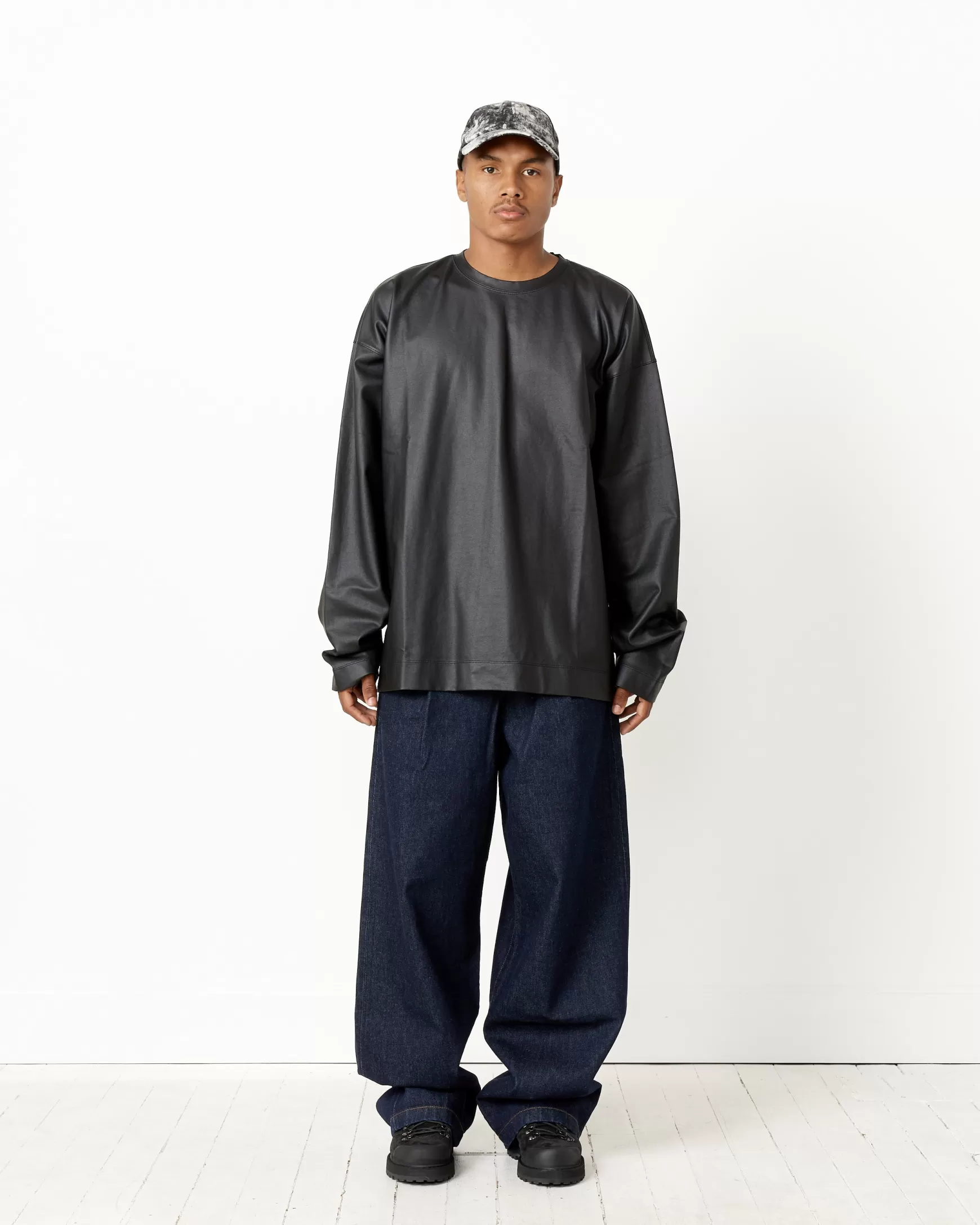 Cheap Oversized Long Sleeve Tee Man Sweats