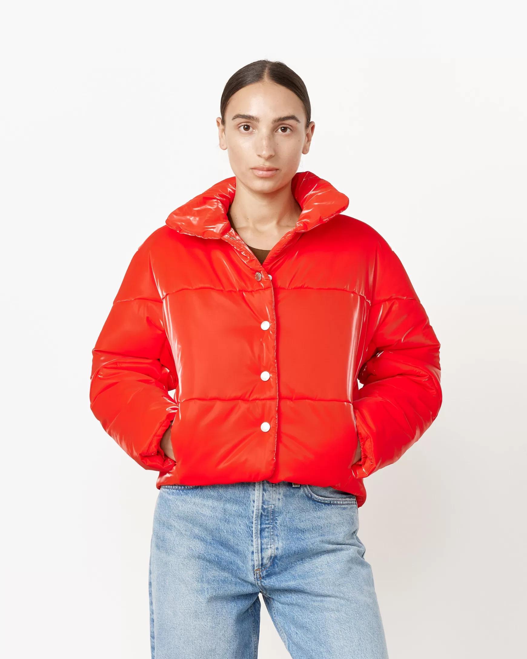 Cheap Puffy Puff Jacket Woman Outerwear