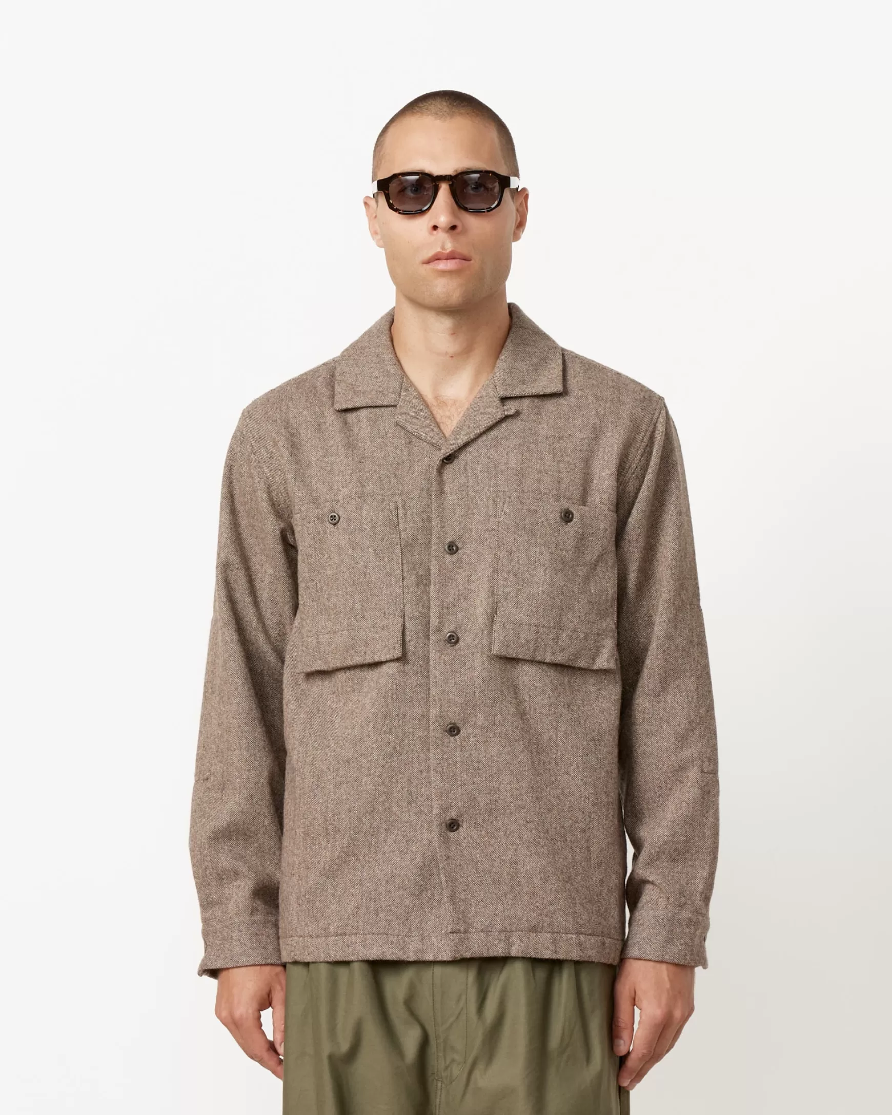 Sale Recycled Wool Field Shirt Man Shirts