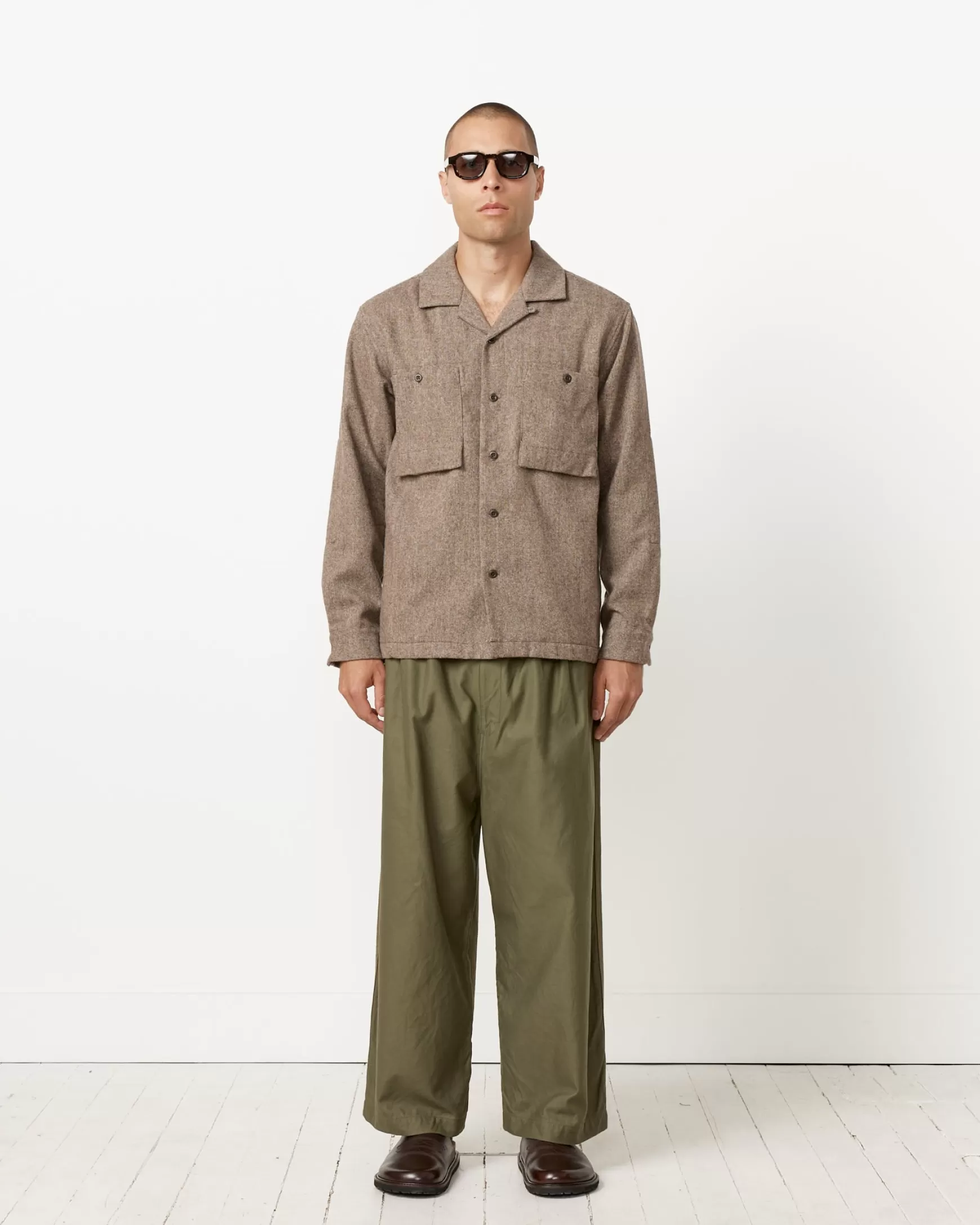 Sale Recycled Wool Field Shirt Man Shirts