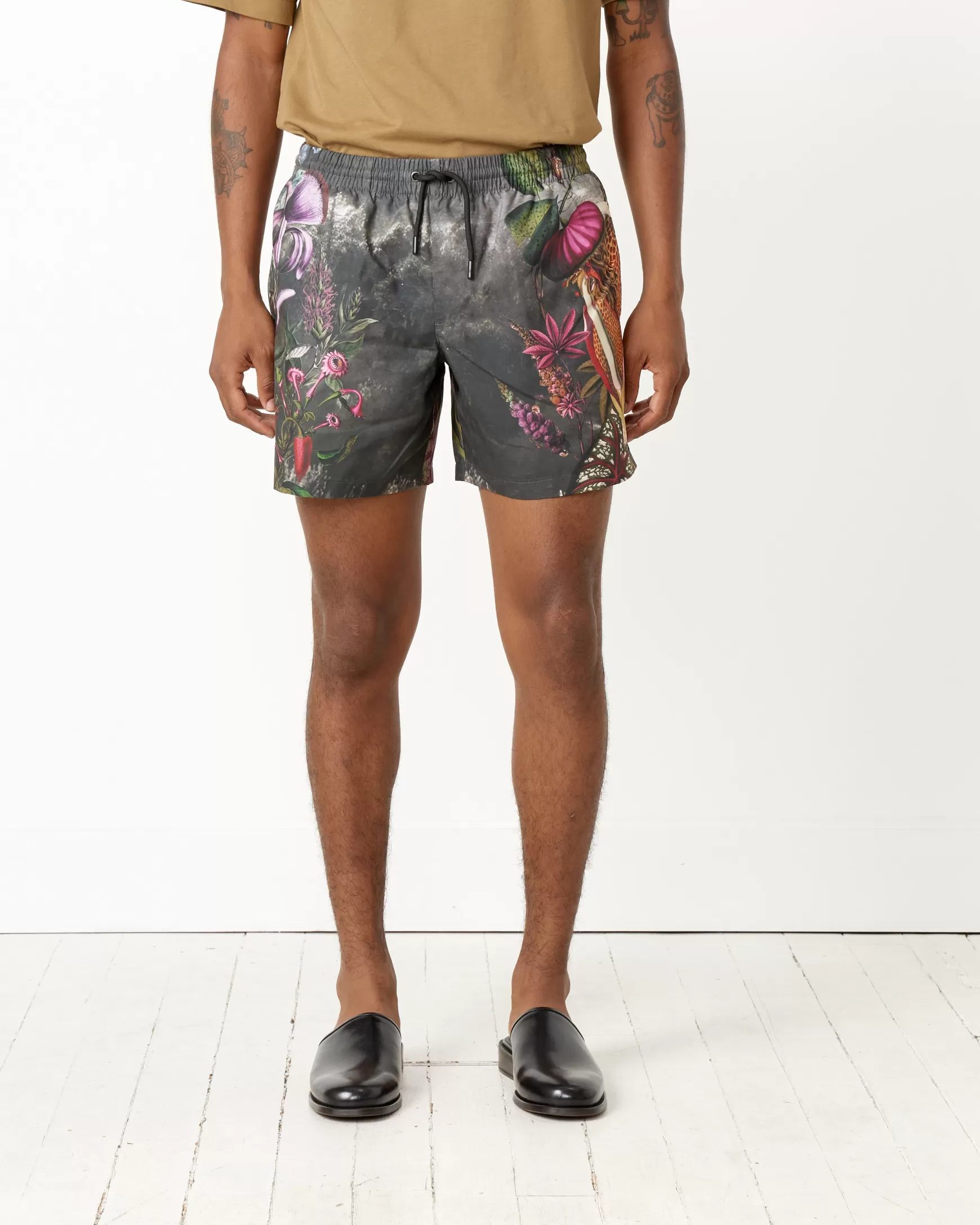 Best Relaxed Botanical Swimshort Man Shorts