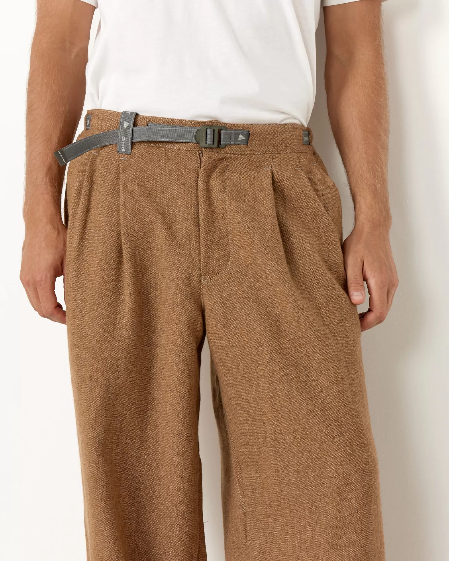 Cheap Rewool Tweed Wide Pant Man Pants