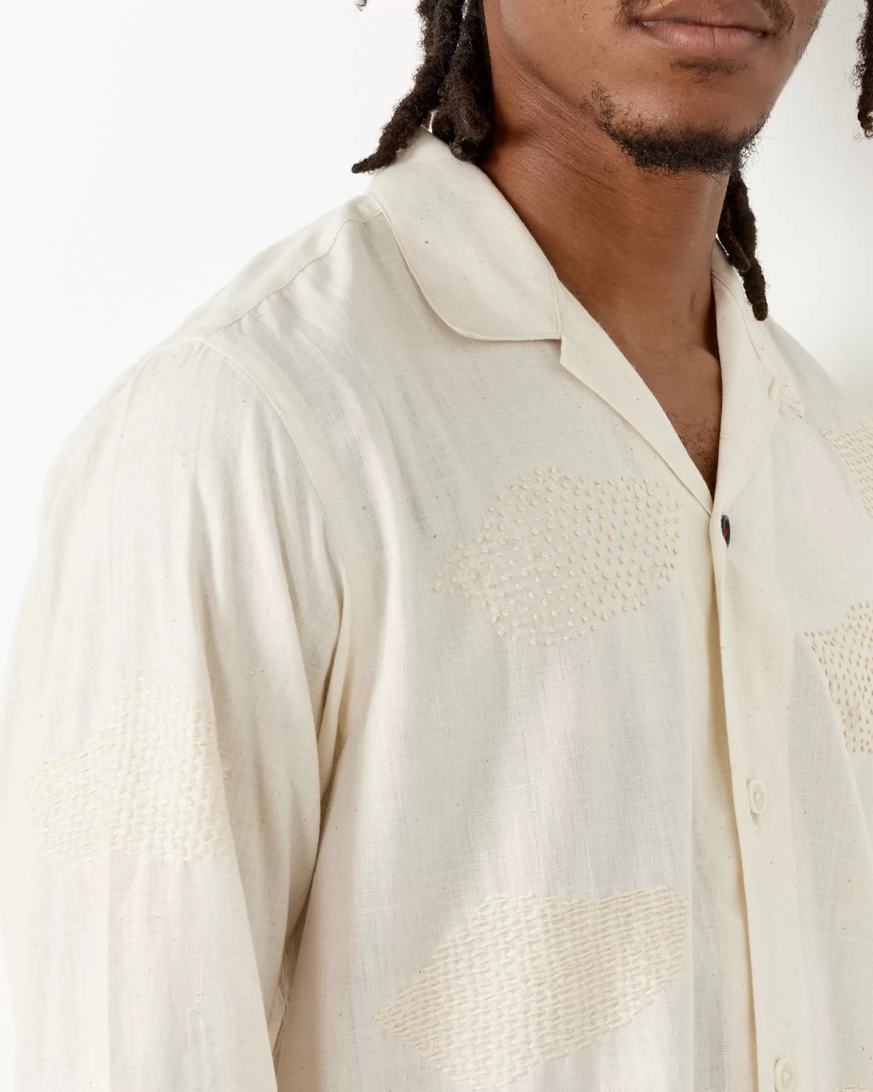 Store Ronen Embroidered Shirt Man Shirts