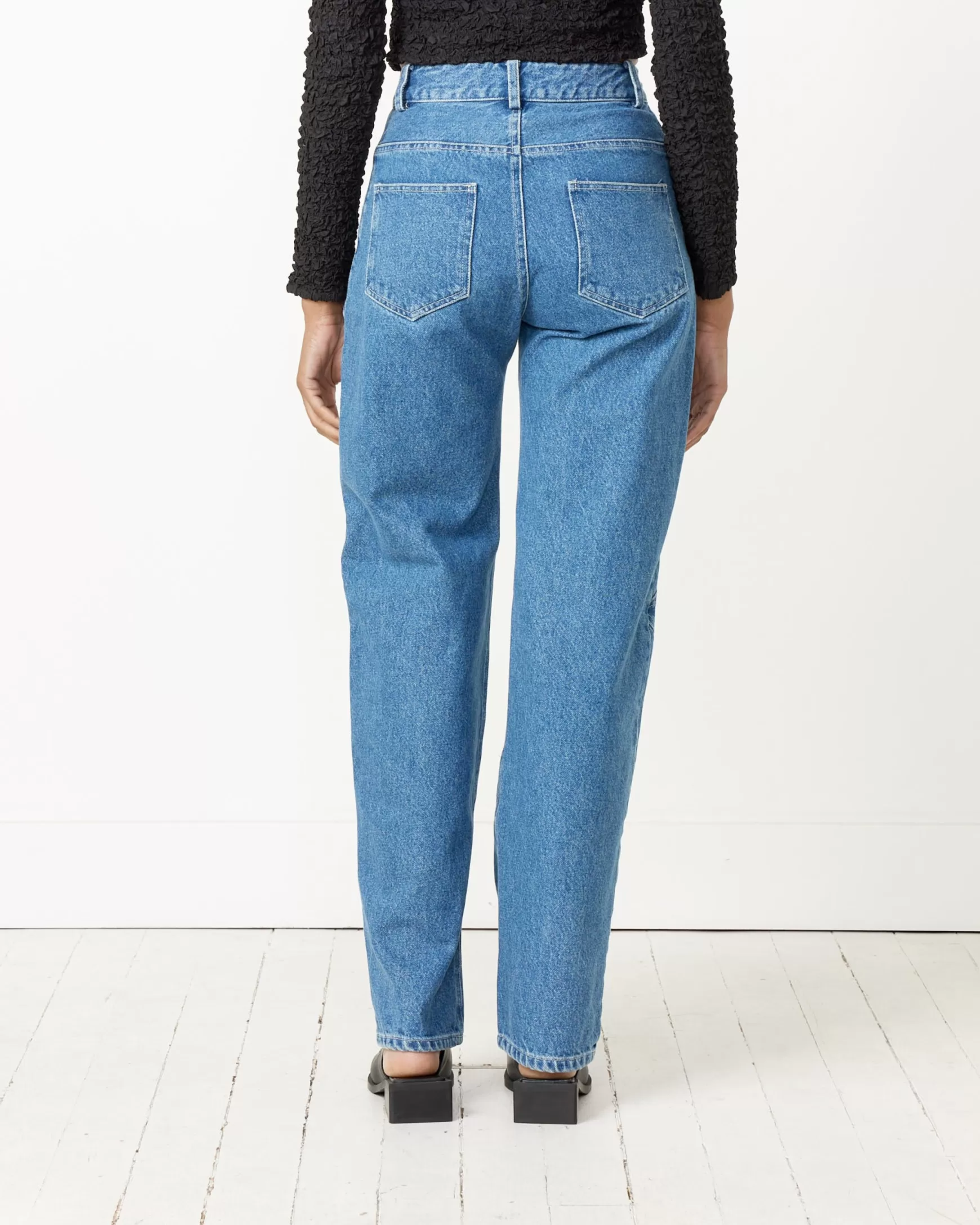 Clearance Seamed Denim Pant Woman Jeans