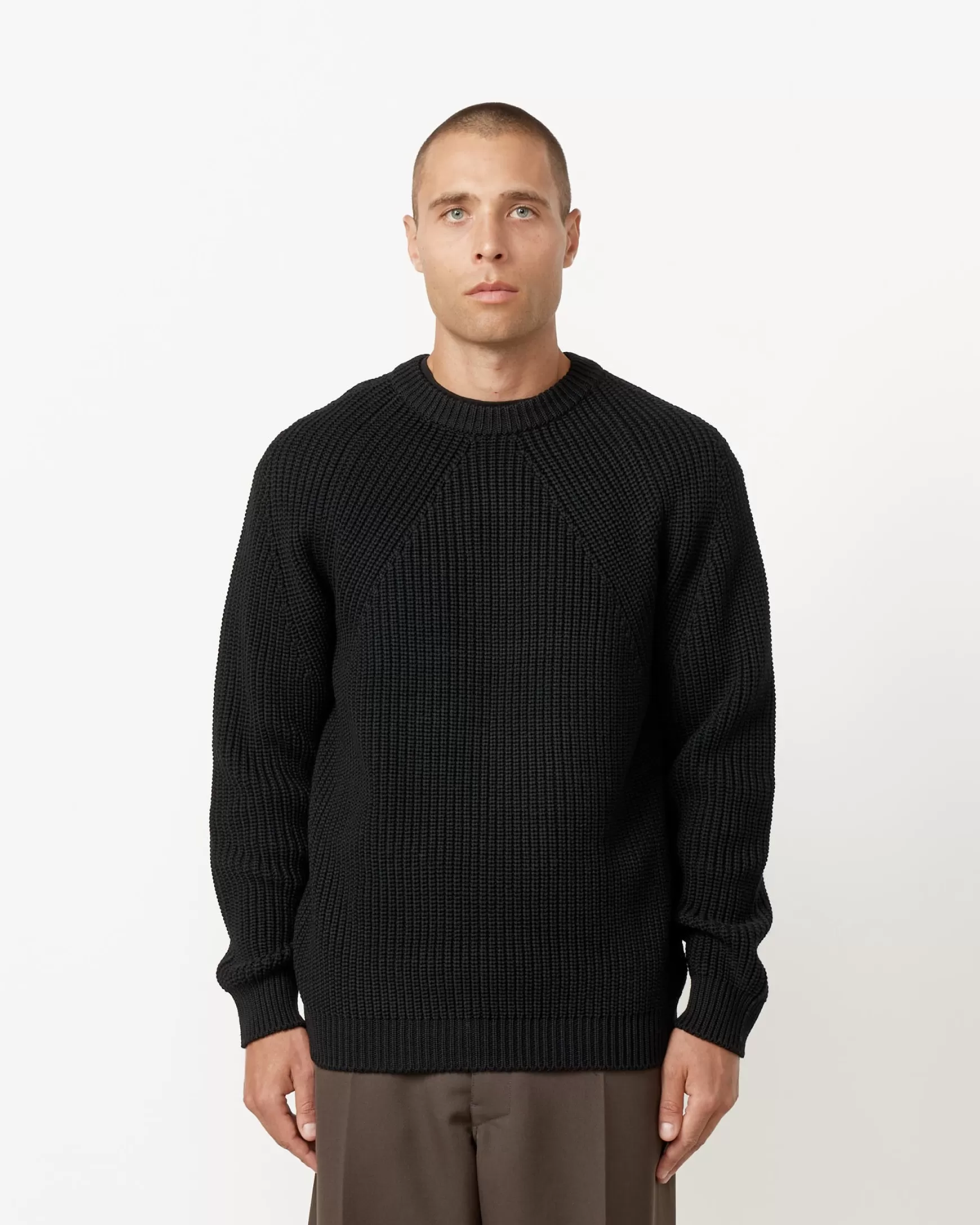 Outlet Signature Crew Neck Man Knitwear