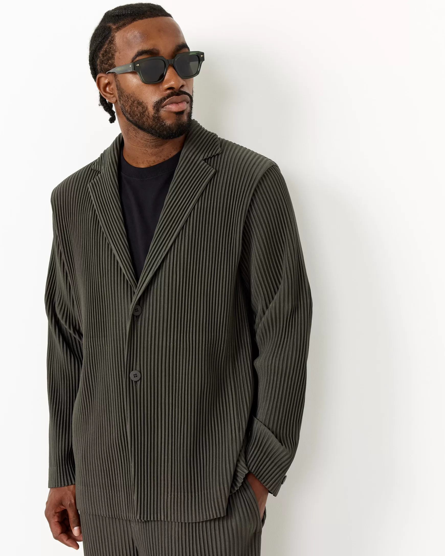 Cheap Tailored Pleats 1 Blazer Man Suits & Blazers