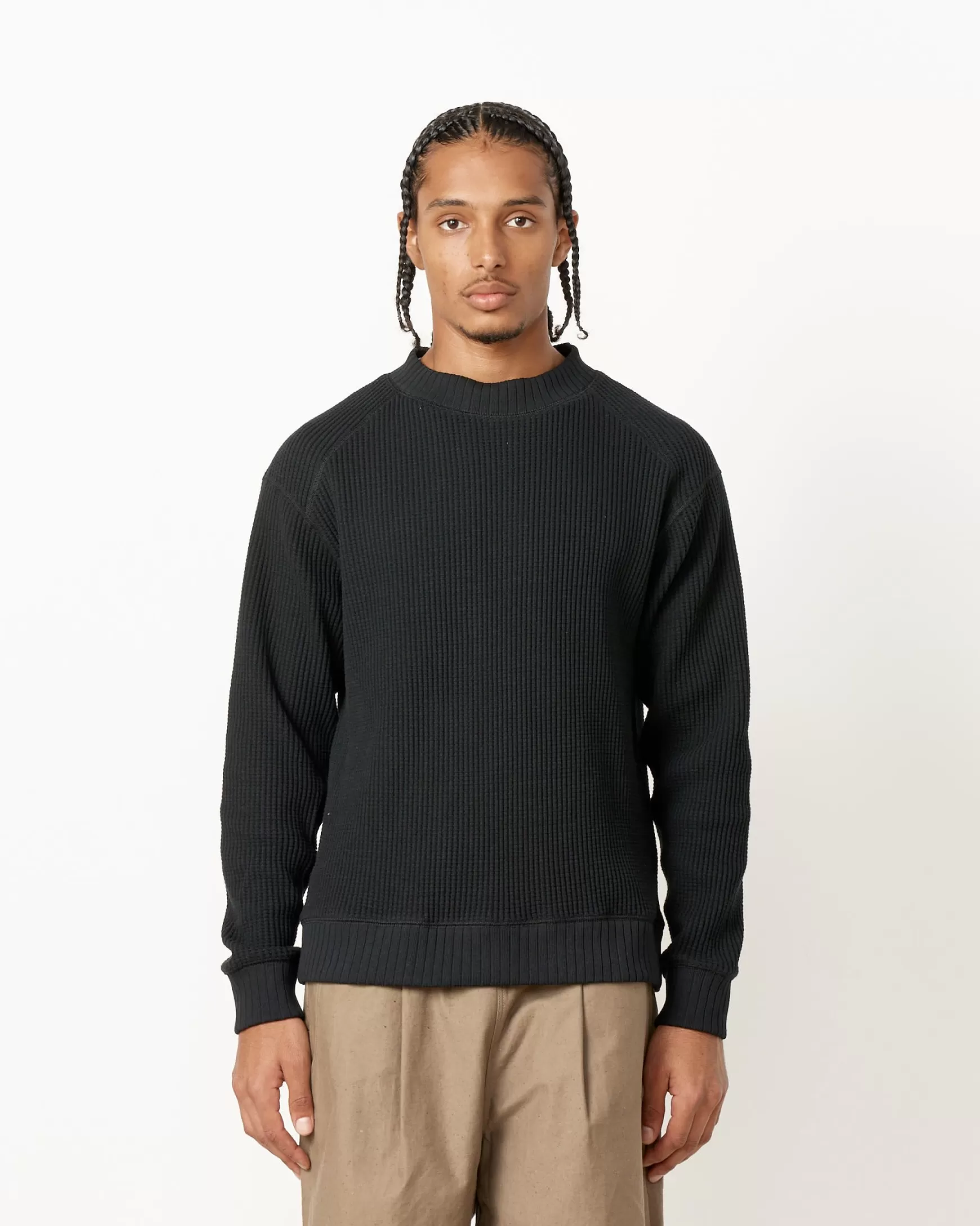 Flash Sale Waffle Midneck Man Knitwear