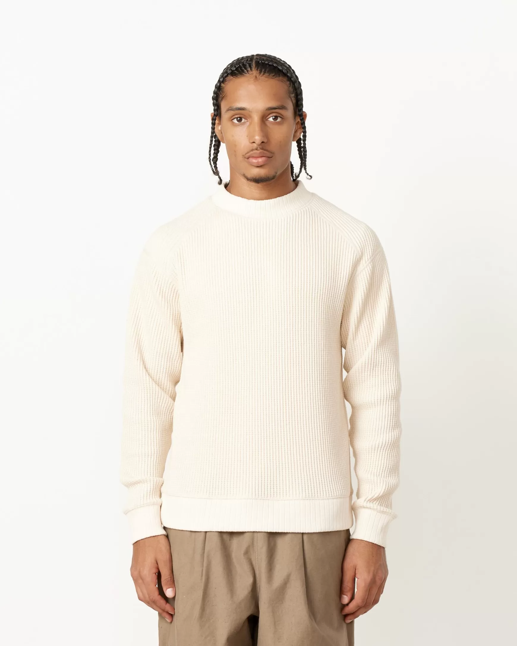 Clearance Waffle Midneck Man Knitwear