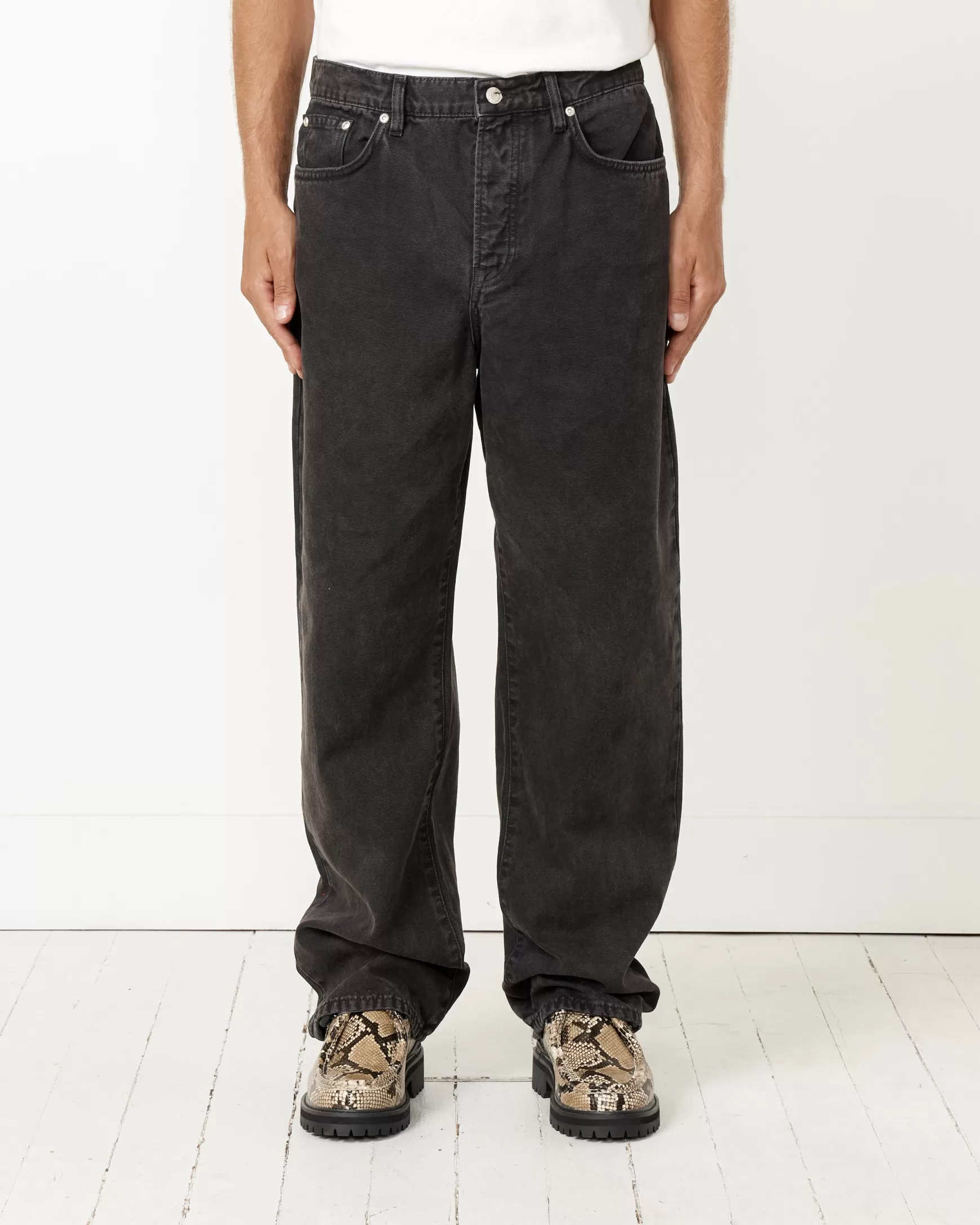 Outlet Washed Canvas Big Ol' Jean Man Pants