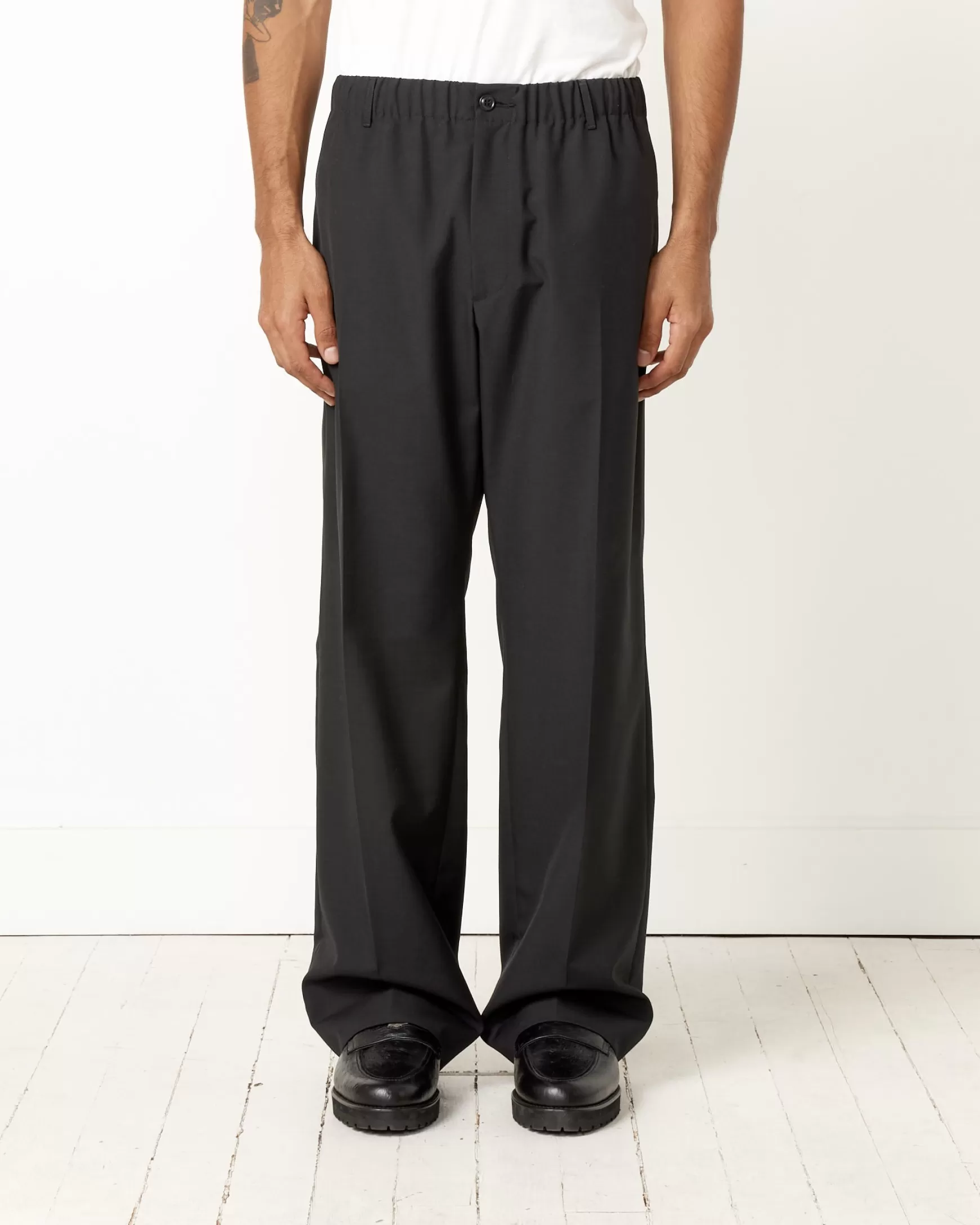 Best West Coast Pant 3.0 In Tropical Wool Black Man Pants