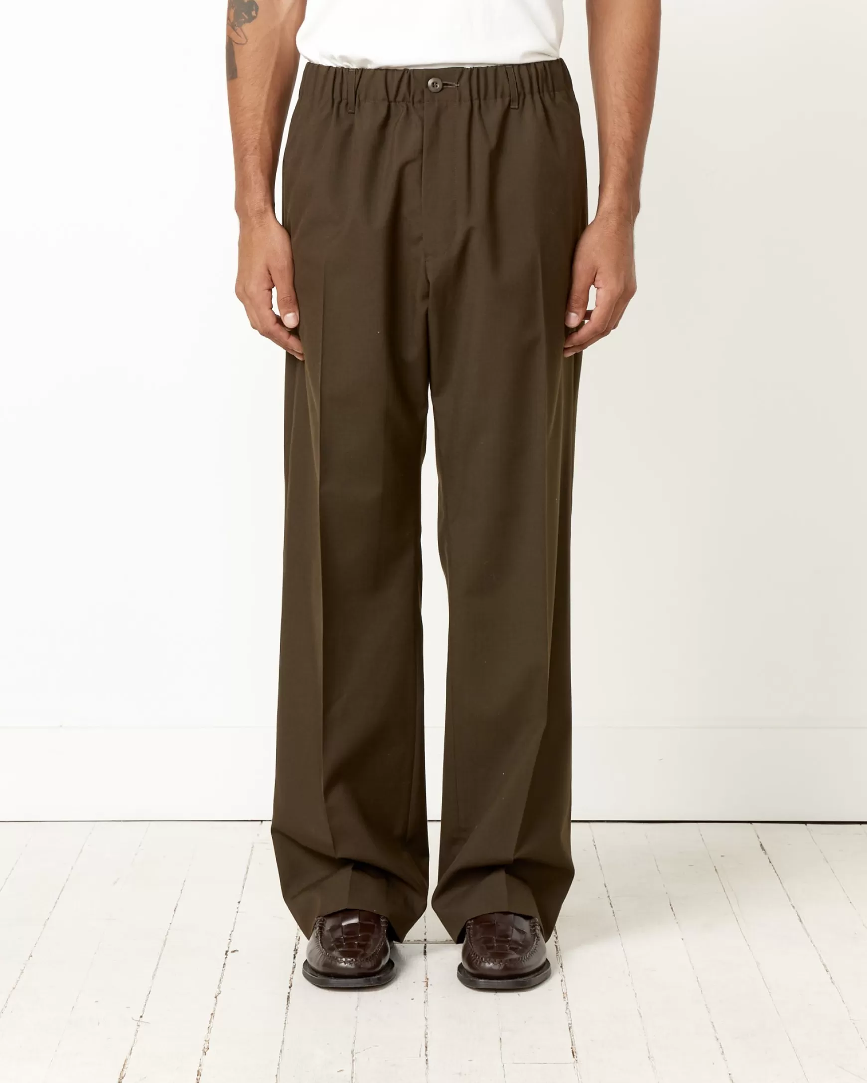 Best West Coast Pant 3.0 In Tropical Wool Nutmeg Man Pants