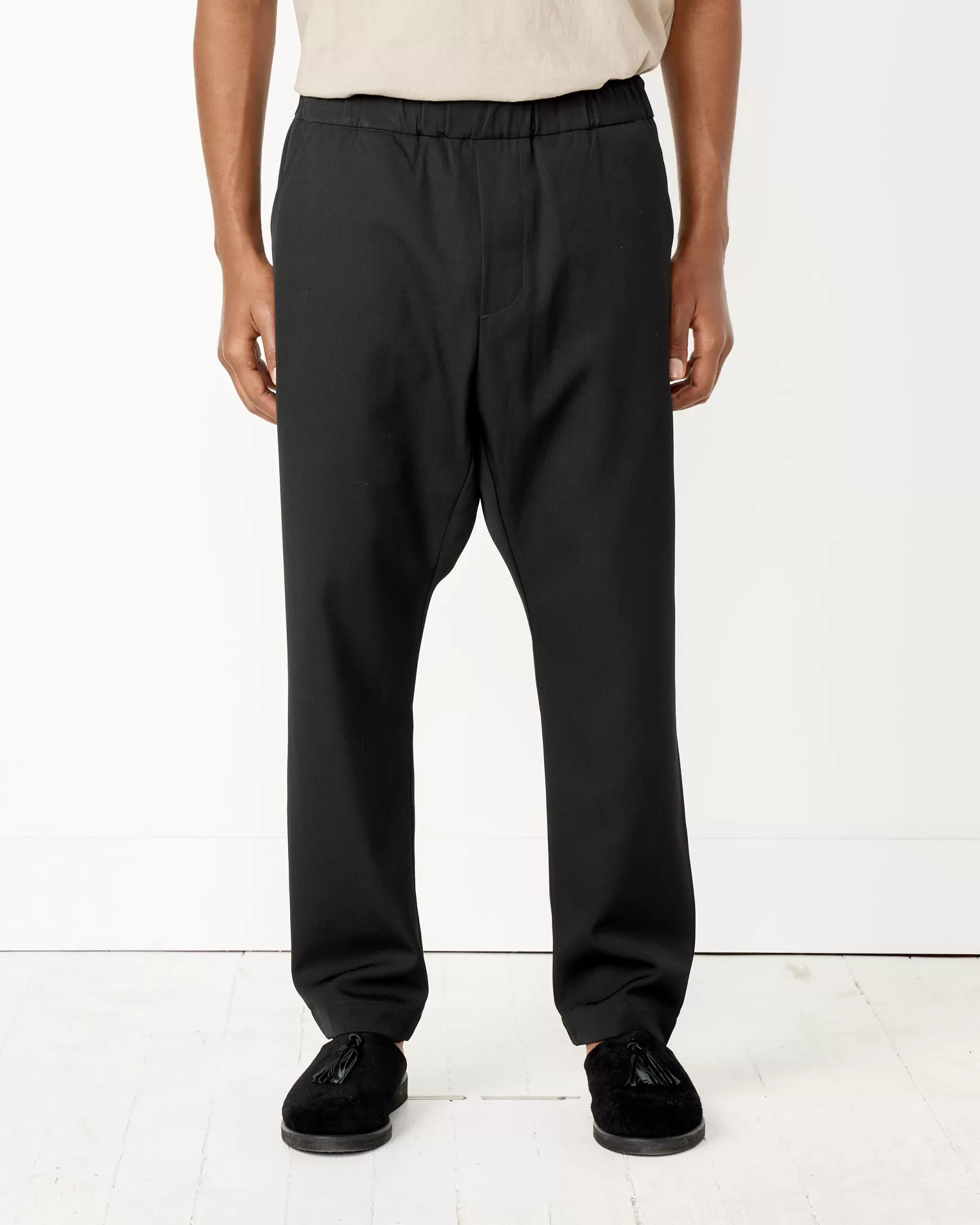 Fashion Yoyogi Pant In Wool Gabardine Man Pants