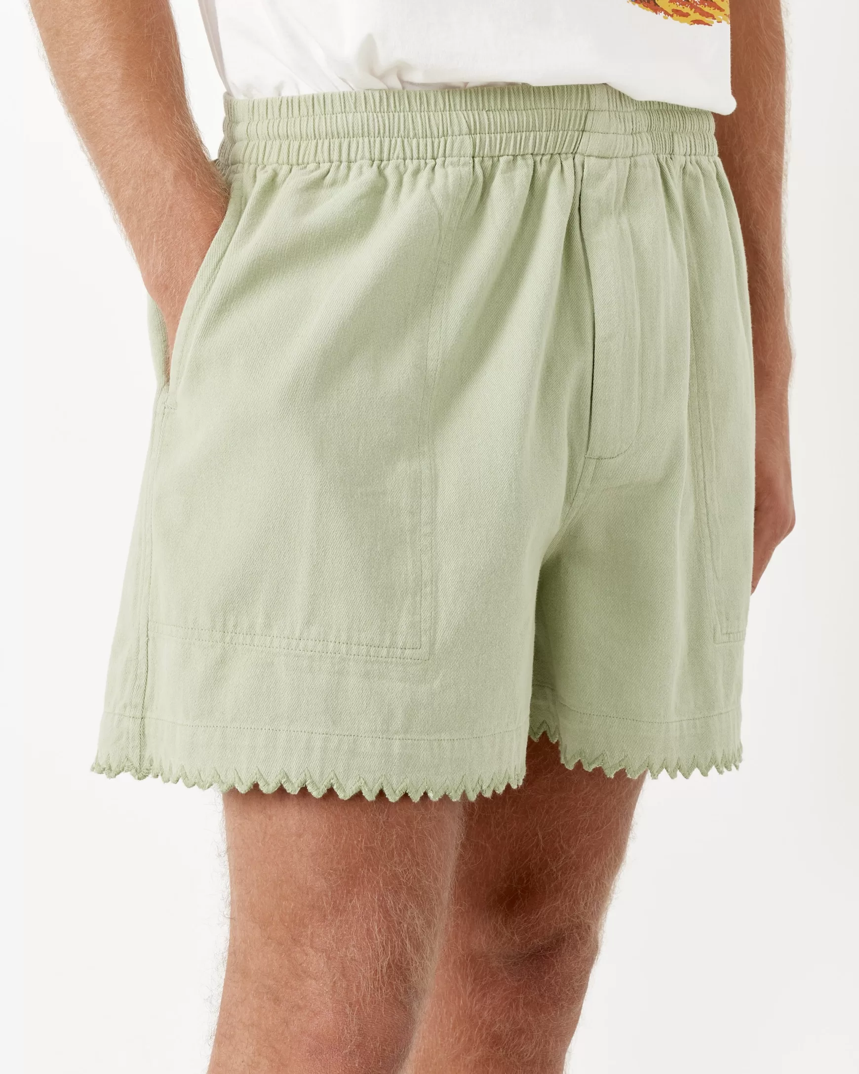 Best Zig-Zag Hem Shorts Man Shorts