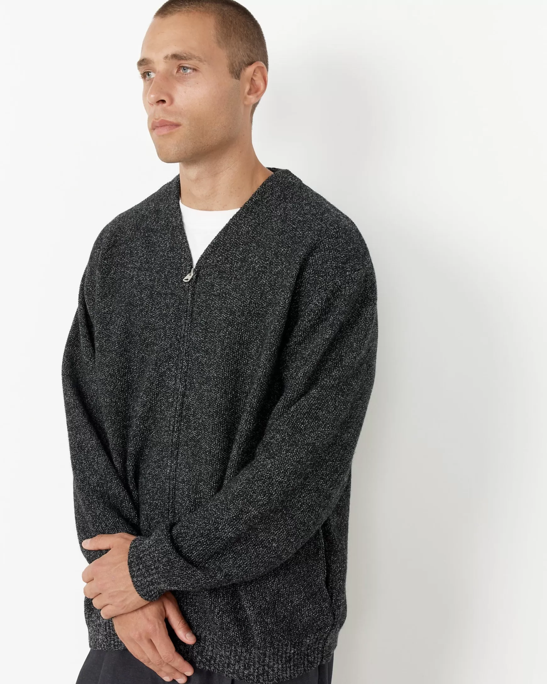 Hot Zip Up Cardigan Man Knitwear